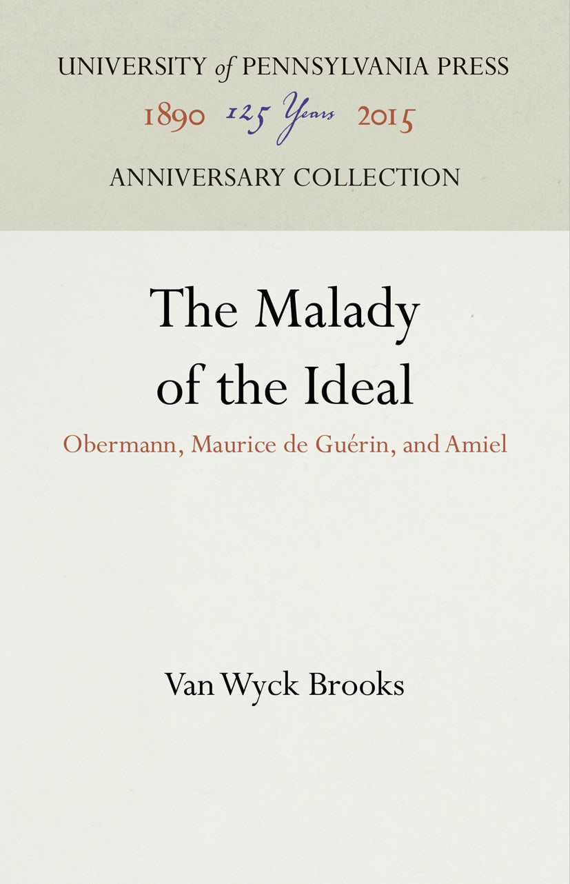 Book cover image for The Malady of the Ideal ISBN: 9781512814842